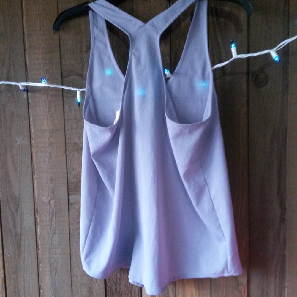 Lush Racerback Blouse - Picture 4 of 7